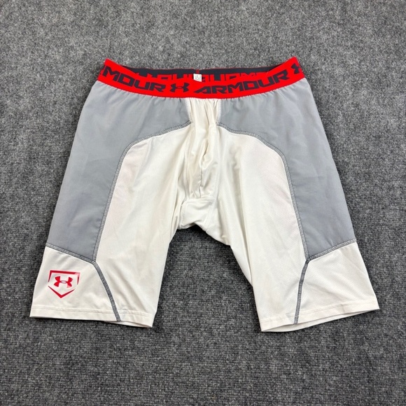 UNDER ARMOUR Mens Utility Sliding Shorts Compression Baseball Shorts size: XL - Picture 1 of 8